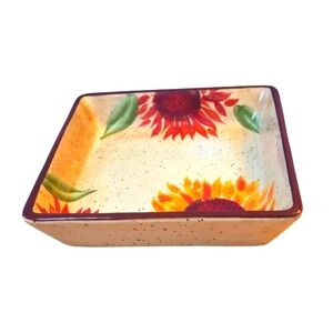 Pfaltzgraff Evening Sun Sandwich Appetizer Plate with Rim Retired EUC 3